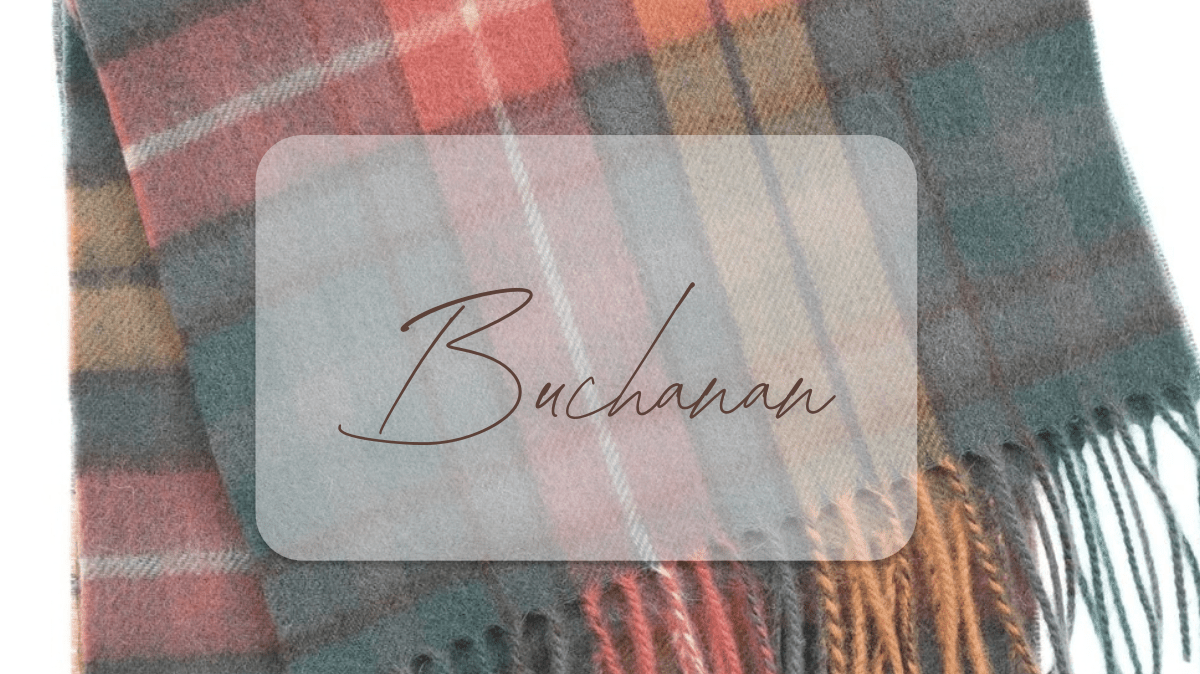 Buchanan Tartan Scarves: Six Ways to Wear Scotland This Autumn - Heritage Of Scotland