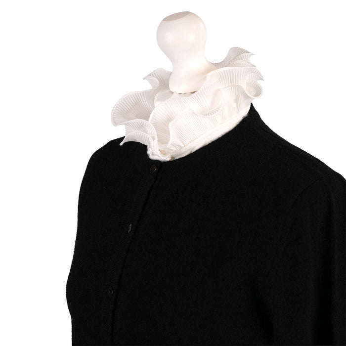 100% Cashmere Ladies NEW Crew Cardigan Black - Heritage Of Scotland - XS