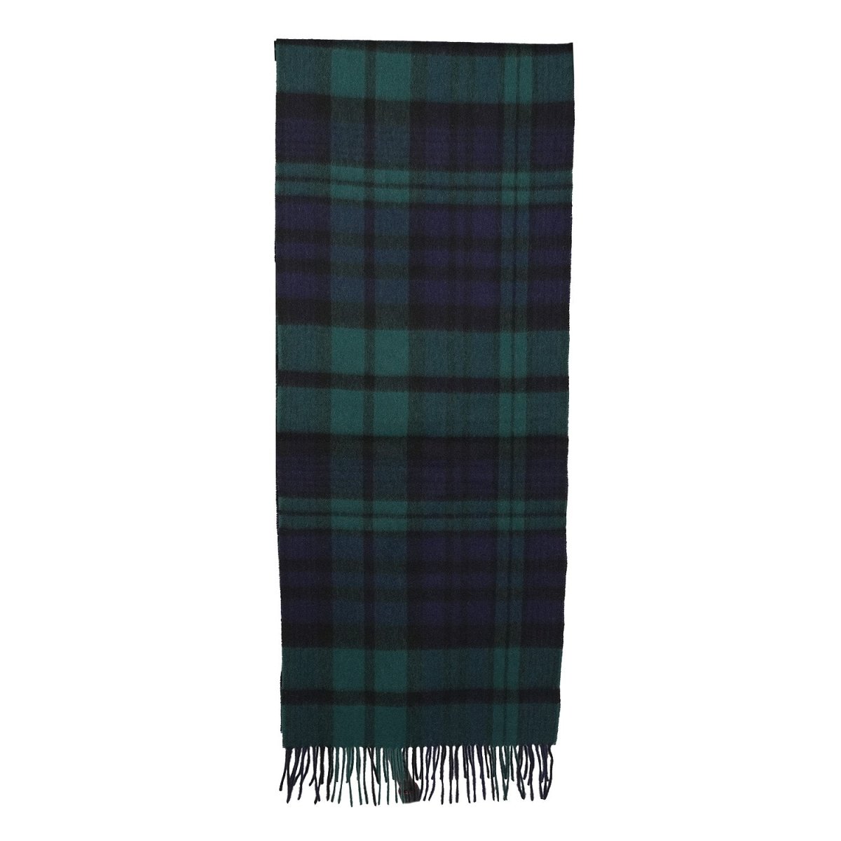 100% Lambswool Wide Scarf Soft Unisex Winter Wrap Heritage of Scotland - Black Watch Double Scale - Heritage Of Scotland -