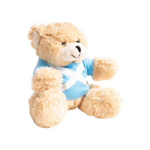 20Cm Teddy Bear Scotland Flag - Heritage Of Scotland - NAVY