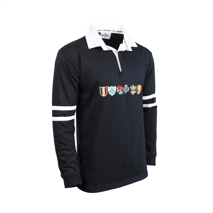 Gents Long Sleeve 6 Nations Rugby Shirt