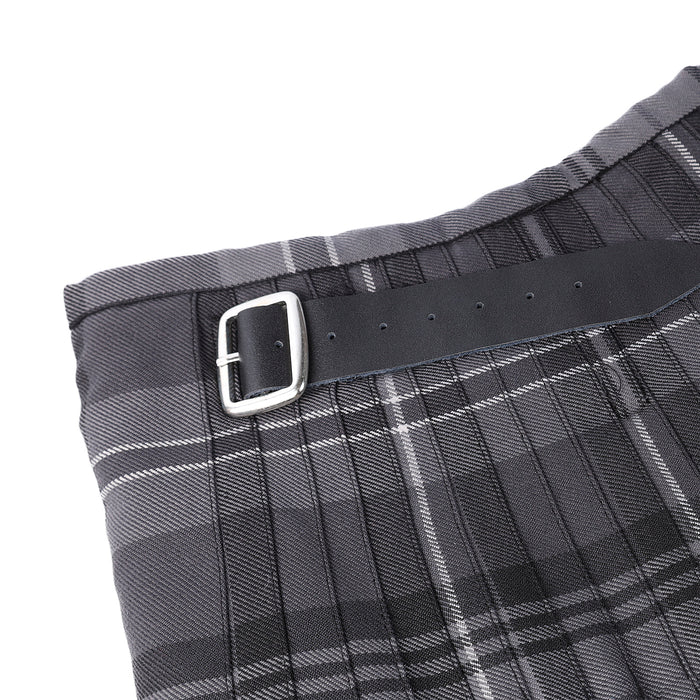 Gents Full Deluxe Kilt Hamilton Grey