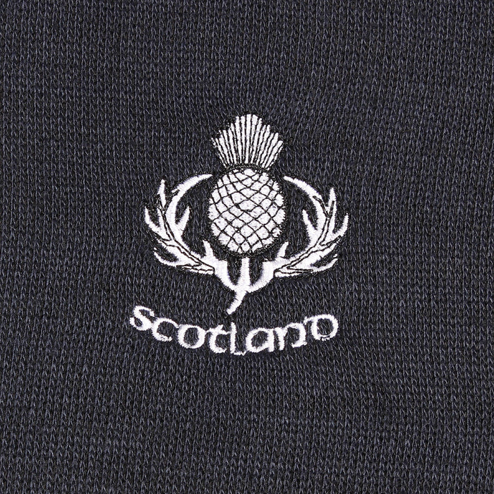 Men's Ballantrae Thistle Jumper  Navy