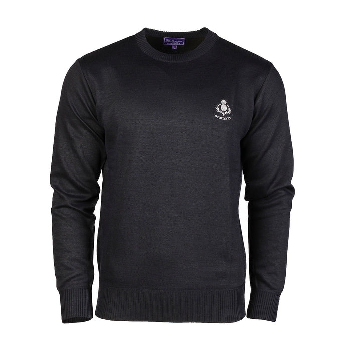 Men's Ballantrae Thistle Jumper Navy
