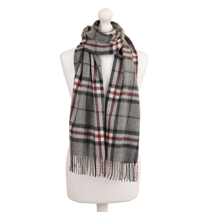 Balmoral 100% Cashmere Woven Scarf Tartans and Checks - Made in Scotland - Heritage Of Scotland - THOMSON GREY