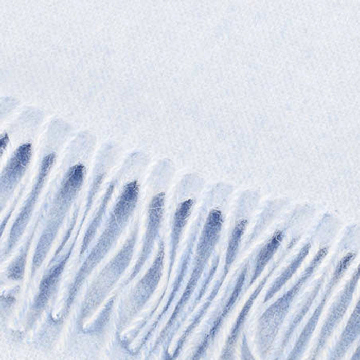 Edinburgh 100% Lambswool Scarf Baby Blue - Heritage Of Scotland - BABY BLUE