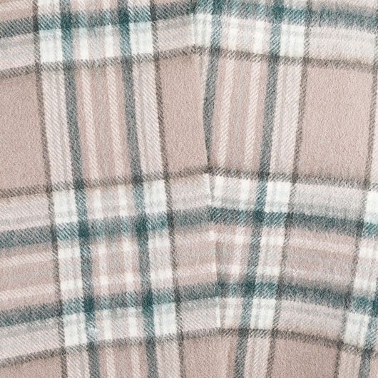 Edinburgh 100% Lambswool Scarf – Premium Soft Wool Wrap - Royal Stewart Vintage Pink - Heritage Of Scotland -