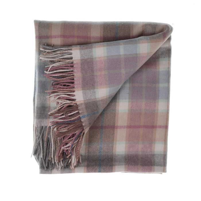Edinburgh Cashmere Mini Cape - Heritage Of Scotland - BUCHANAN MIX GREY