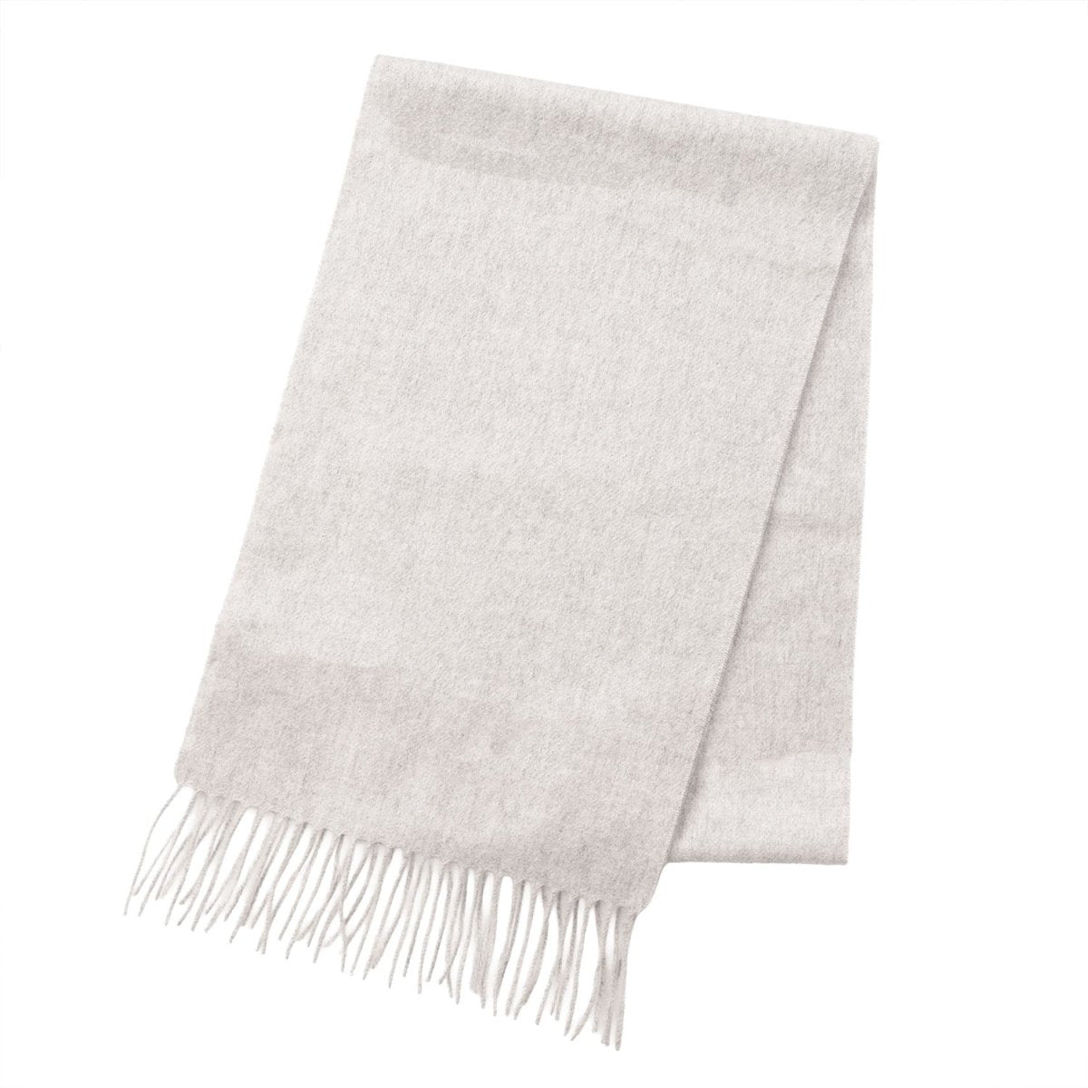 Edinburgh Cashmere Premium Lightweight Scarf - Soft Luxury Wrap - Oyster Grey - Heritage Of Scotland -