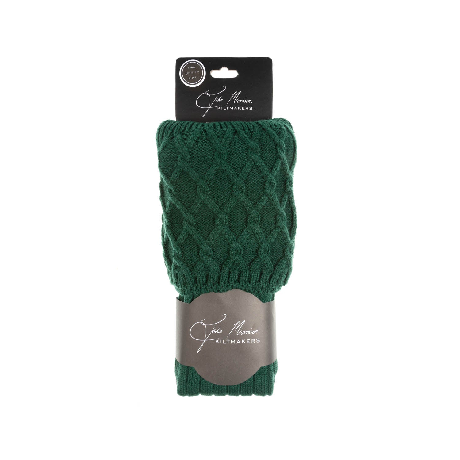 Finlay Kilt Hose – John Morrison Premium Scot Kiltmarker Socks - TARTAN GREEN - Heritage Of Scotland - S