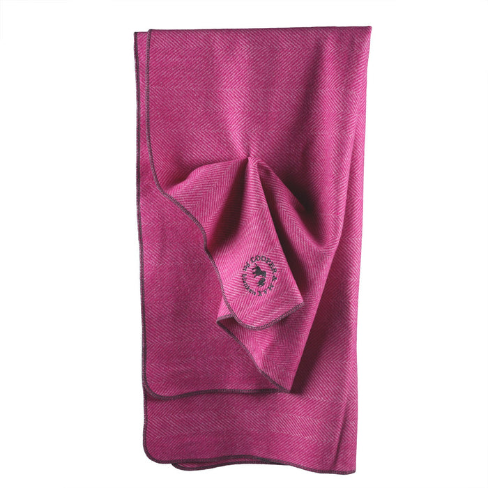 Herringbone Pet Blanket - Heritage Of Scotland - PINK