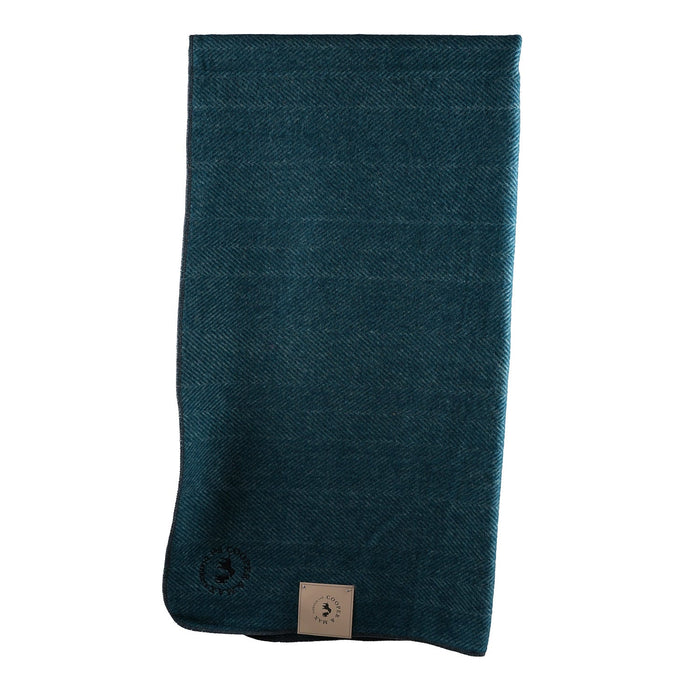 Herringbone Pet Blanket - Heritage Of Scotland - TURQUOISE