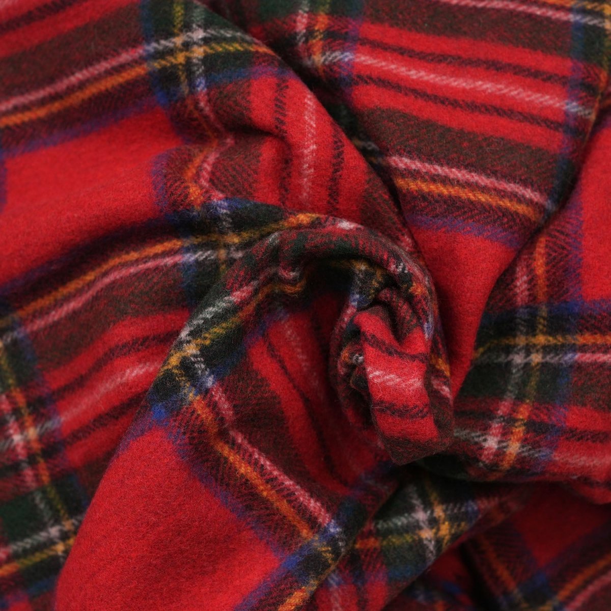 Highland Wool Blend Tartan Blanket Throw Extra Warm - STEWART ROYAL - Heritage Of Scotland -