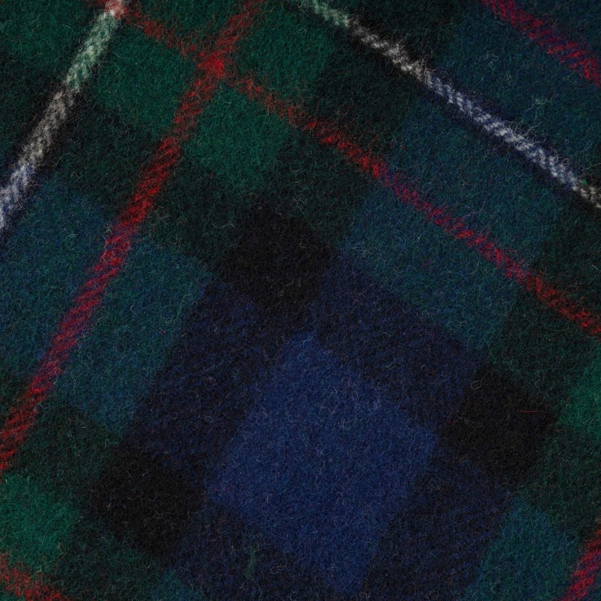 Highland Wool Blend Tartan Blanket Throw - Fergusson - Heritage Of Scotland -