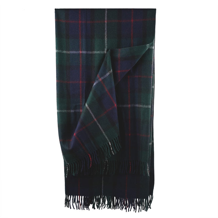 Highland Wool Blend Tartan Blanket Throw - Heritage Of Scotland - MACKENZIE