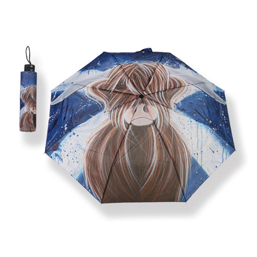 Highlander Folding Umbrella - Heritage Of Scotland - N/A