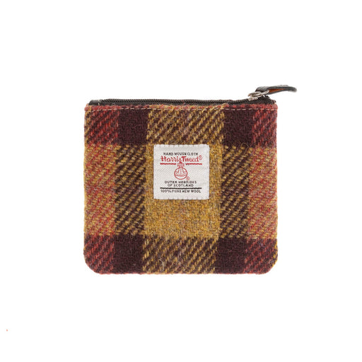 Ht Leather Coin Purse Dpx07 / Black - Heritage Of Scotland - DPX07 / BLACK