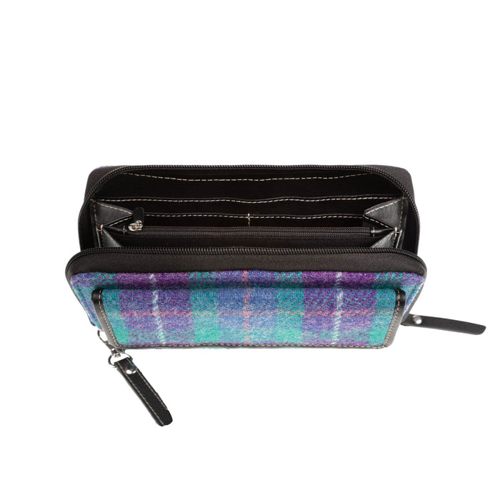 Ht Leather Travel Wallet Dpx01 / Black - Heritage Of Scotland - DPX01 / BLACK