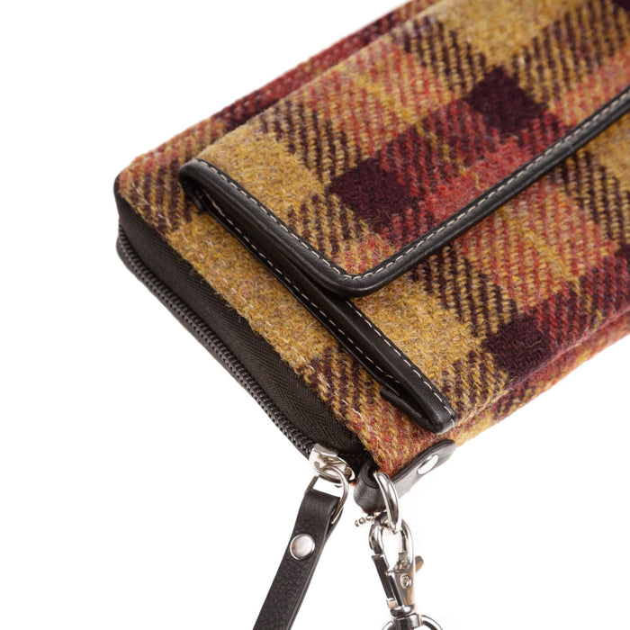 Ht Leather Travel Wallet Dpx07 / Black - Heritage Of Scotland - DPX07 / BLACK