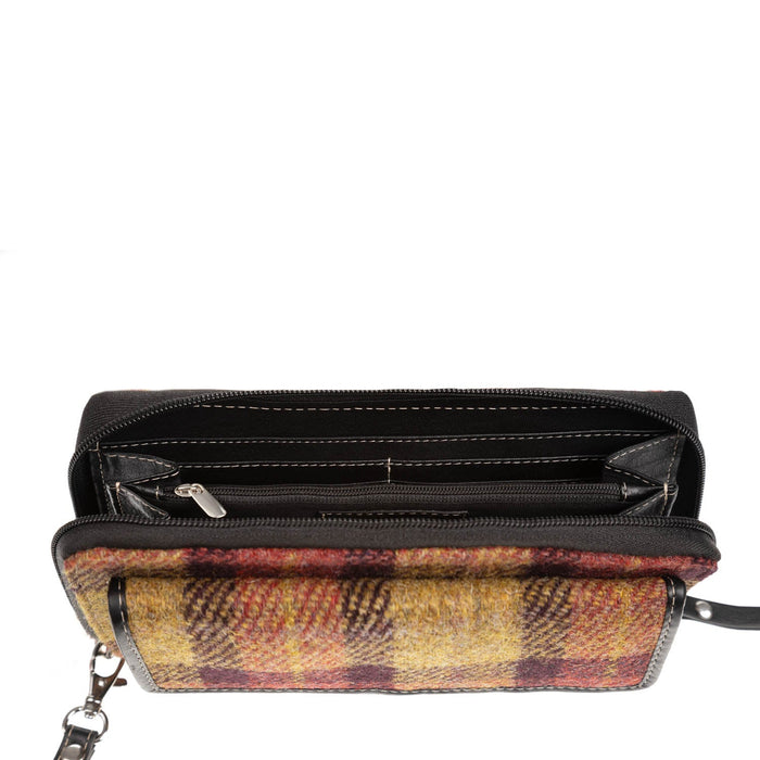 Ht Leather Travel Wallet Dpx07 / Black - Heritage Of Scotland - DPX07 / BLACK