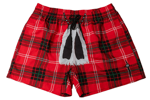 Instakilt Swim Shorts – Men’s Scottish Novelty Swimwear (S–XL) - Heritage Of Scotland - S