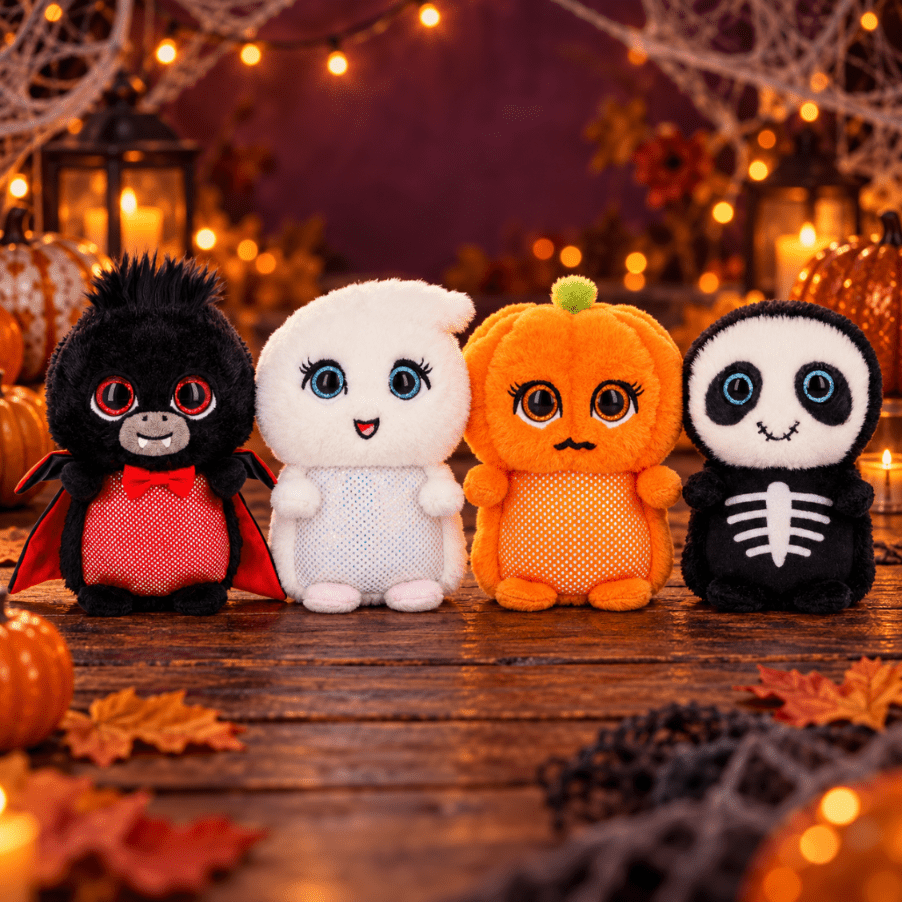 Keel Toys Halloween Mini Motsu Soft Toys - Pumpkin - Heritage Of Scotland -