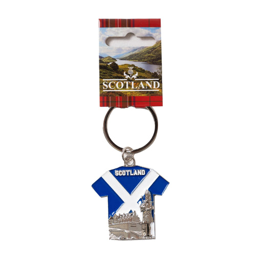 Keyring Castle/Piper Man/Flag/Scotland - Heritage Of Scotland - NA