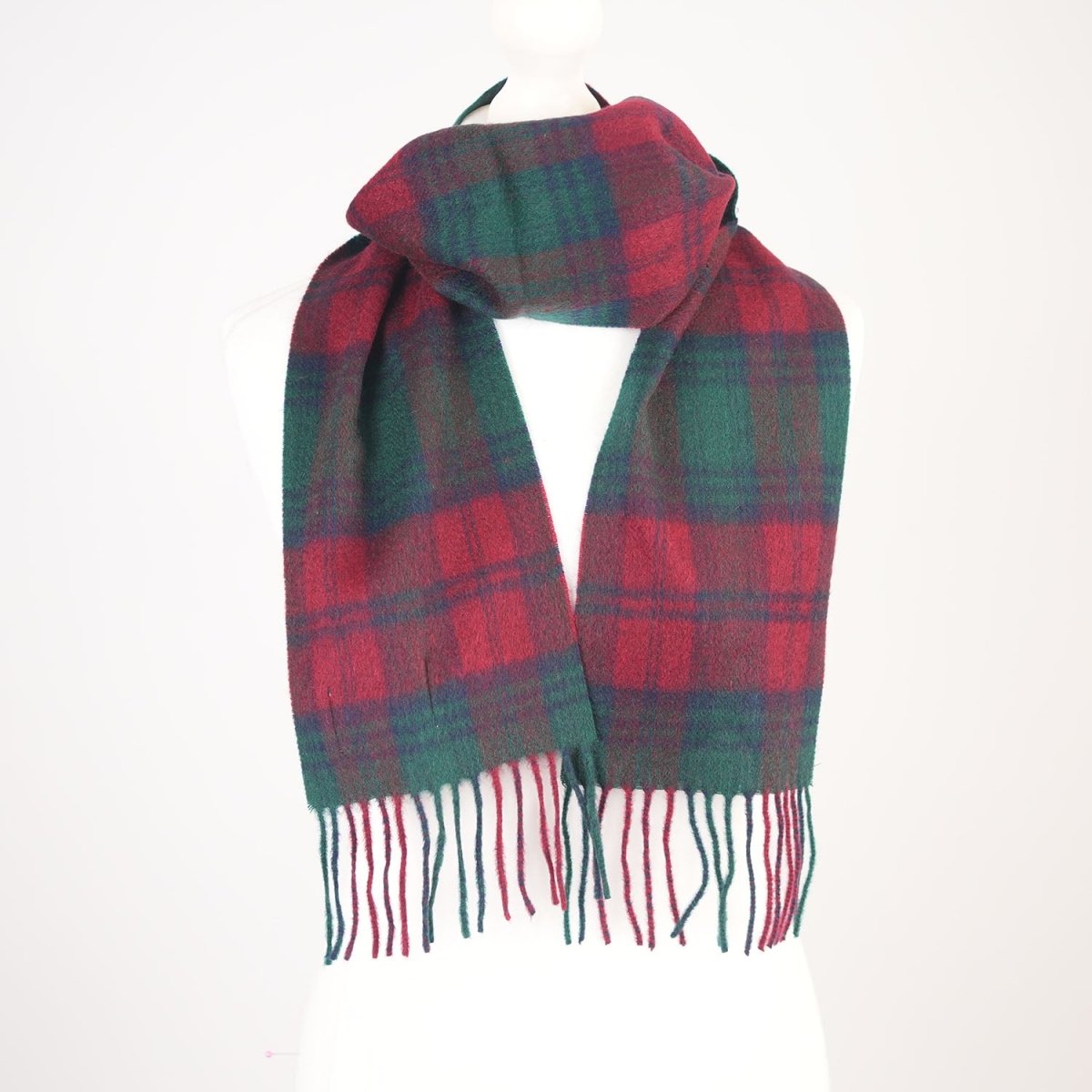 Kids 100% Lambswool Tartan Mini Scarf – Soft Children’s Wool Scarf - LINDSAY - Heritage Of Scotland -