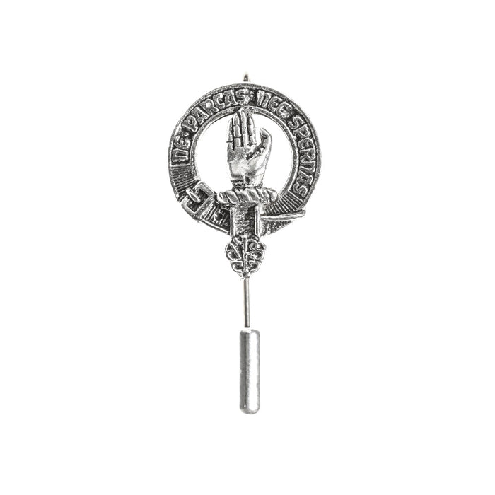 Lamont Clan Badge, Kilt Pin, Lapel Pin, Cufflinks, Keyring/Key Fob & Gift Set — Fine Pewter by Art Pewter — Made in Scotland (Shiny Finish) - Heritage Of Scotland - Lapel Pin