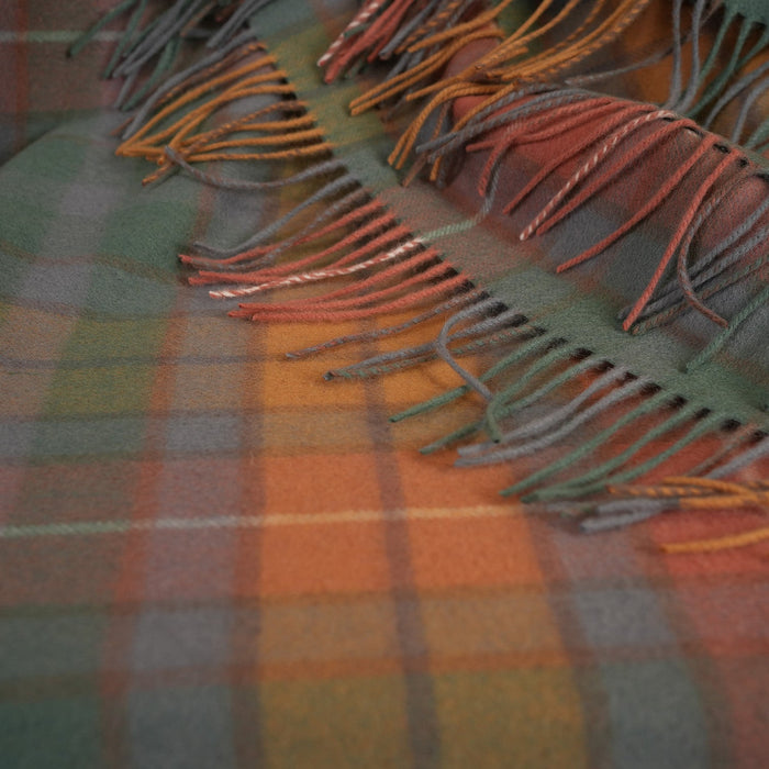 Luxury 100% Cashmere Blanket - Heritage Of Scotland - BUCHANAN ANTIQUE