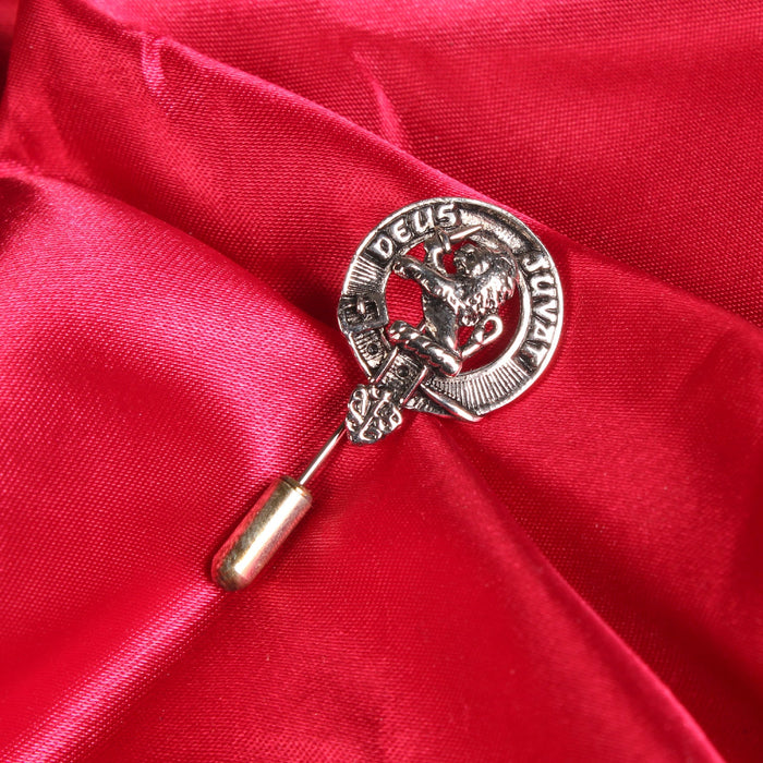 MacDuff Clan Badge, Kilt Pin, Lapel Pin, Cufflinks, Keyring/Key Fob & Gift Set — Fine Pewter by Art Pewter — Made in Scotland (Shiny Finish) - Heritage Of Scotland - Lapel Pin