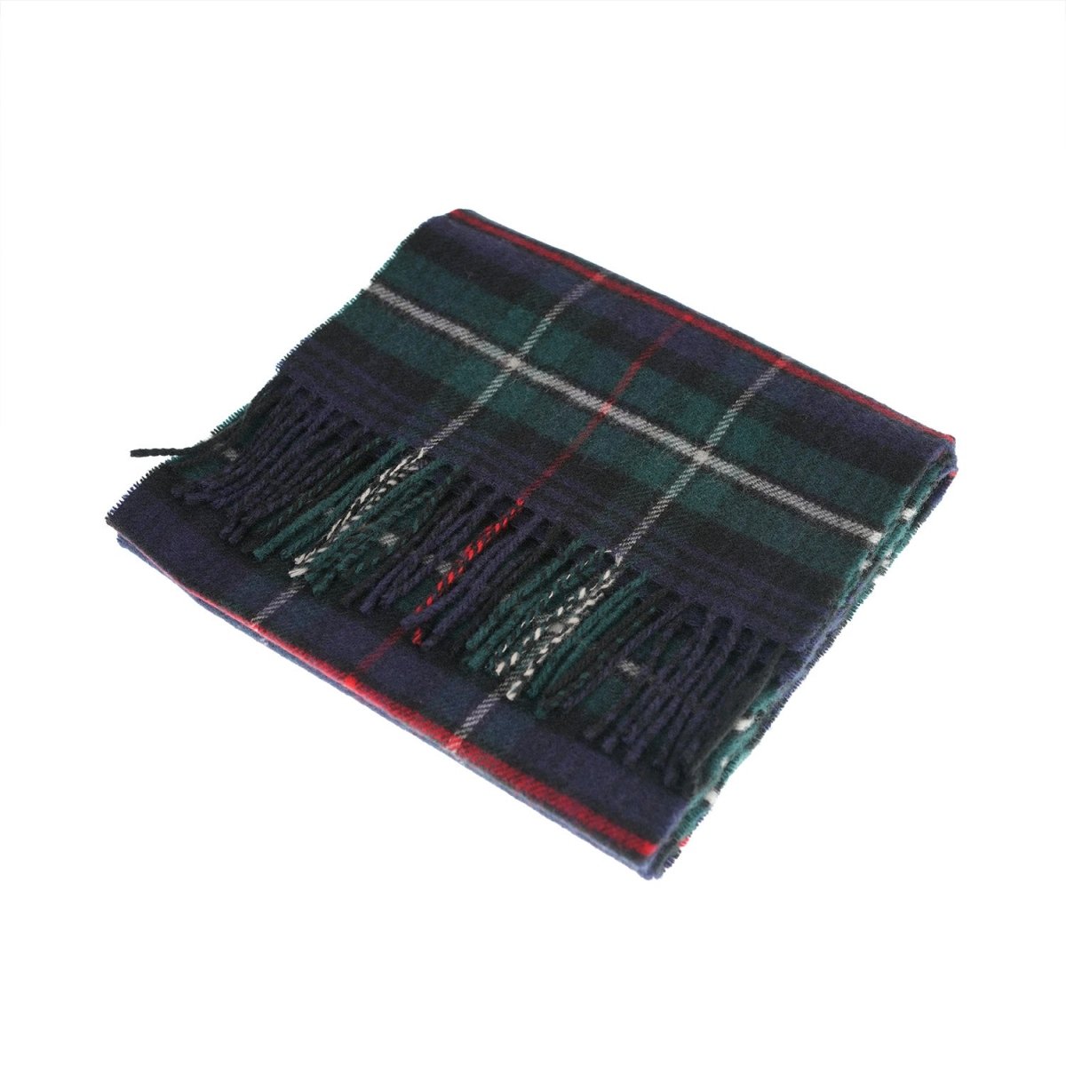 Marchbrae 100% Lambswool Scarf – Traditional Tartan & Check Designs - Made in Scotland - Heritage Of Scotland - Mckenzie