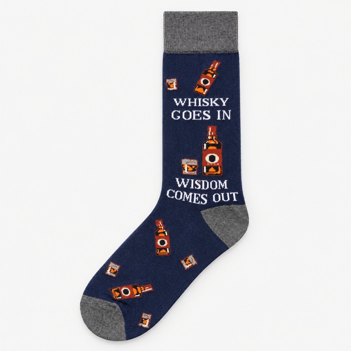 Men’s Luxury Bamboo Socks – Soft, Breathable & Stylish Everyday Comfort - WHISKY NAVY - Heritage Of Scotland -