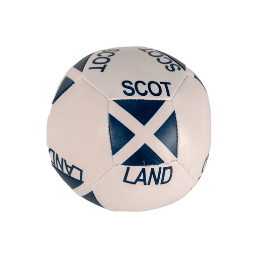 Mini Scotland Football Stress Ball – Soft PVC Souvenir with Saltire Design - Heritage Of Scotland -