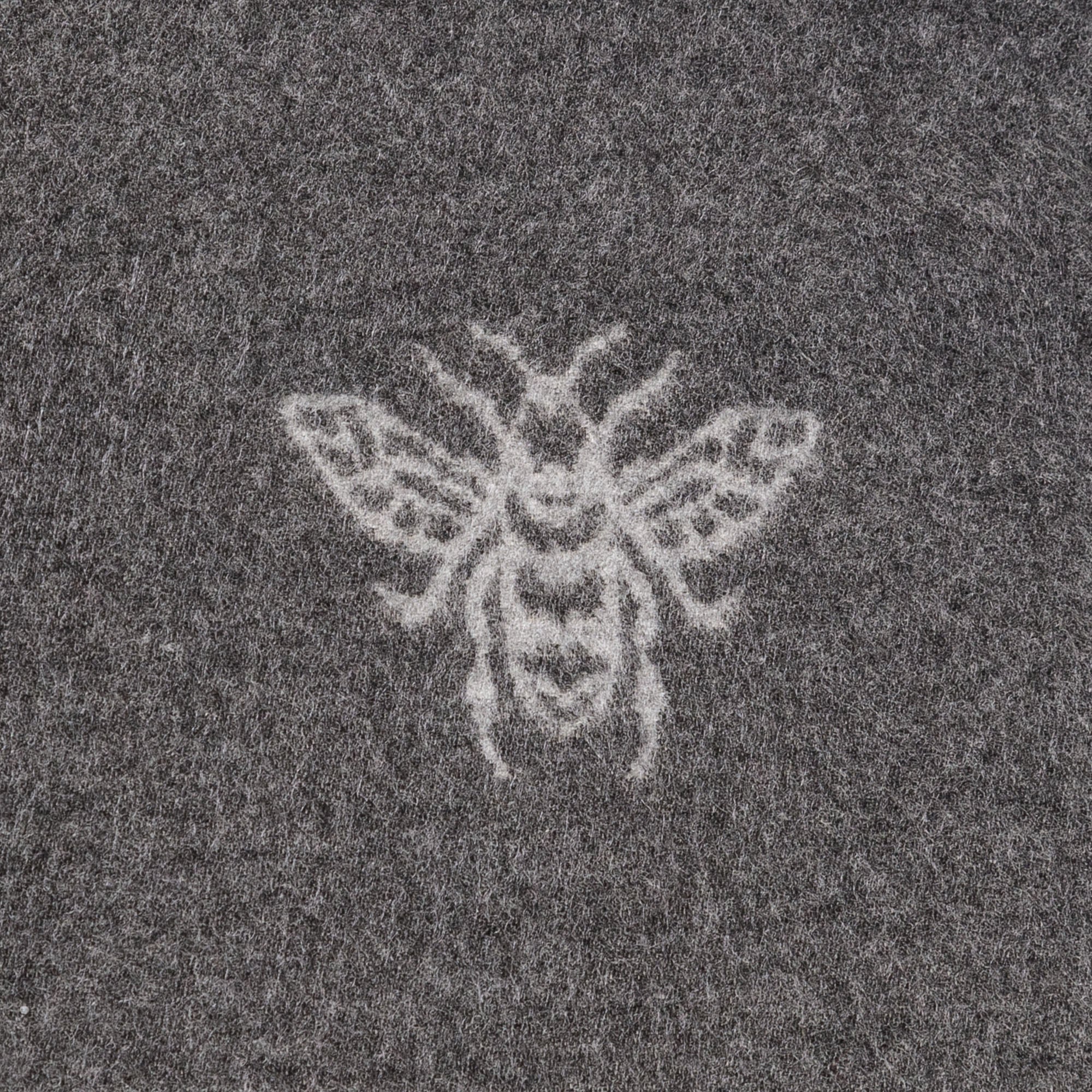 New Bee Super Soft Stole Dark Grey/Light Grey - Heritage Of Scotland - DARK GREY/LIGHT GREY