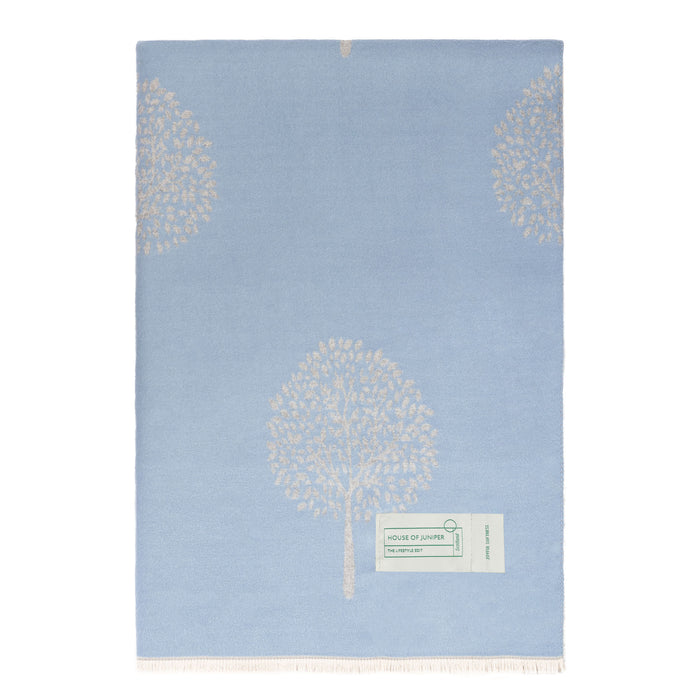 Original Tree Super Soft Stole Blue/Grey - Heritage Of Scotland - BLUE/GREY