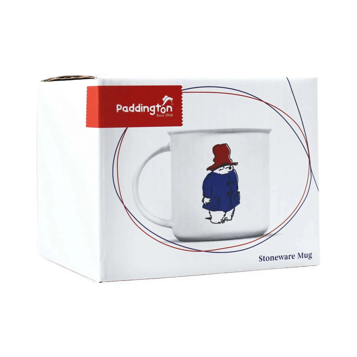Paddington Bear Kind & Polite Enamel-Style Mug – 350ml - Heritage Of Scotland -