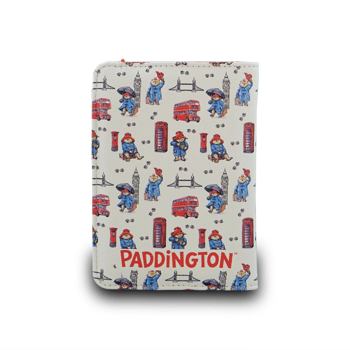 Paddington Bear London Faux Leather Passport Holder & Travel Wallet - Heritage Of Scotland -