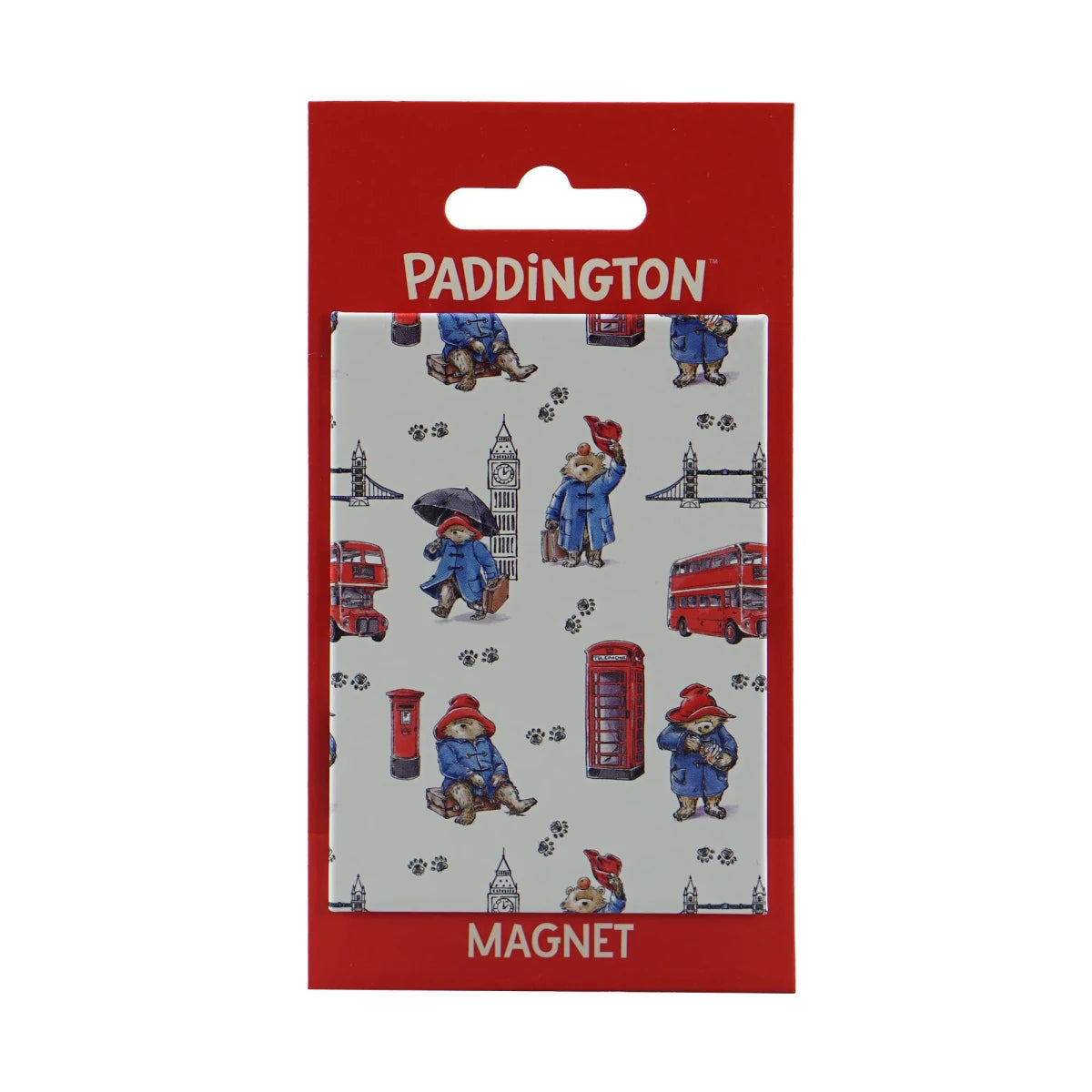 Paddington Bear London Metal Fridge Magnet – 9cm - Heritage Of Scotland -