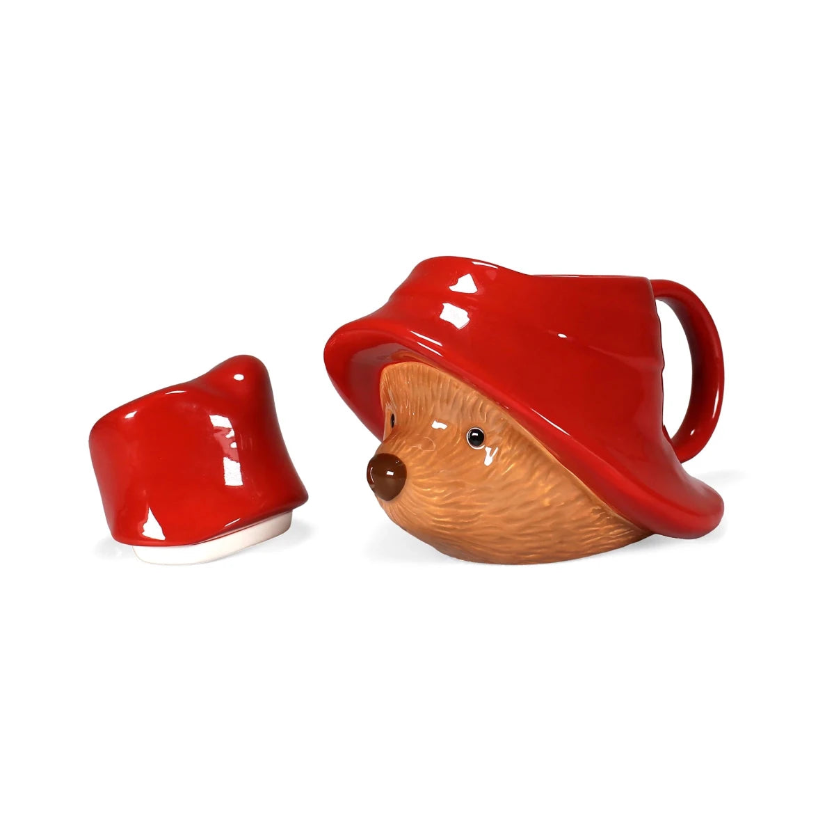 Paddington Bear Shaped Ceramic Mug with Hat Lid – 300ml - Heritage Of Scotland -