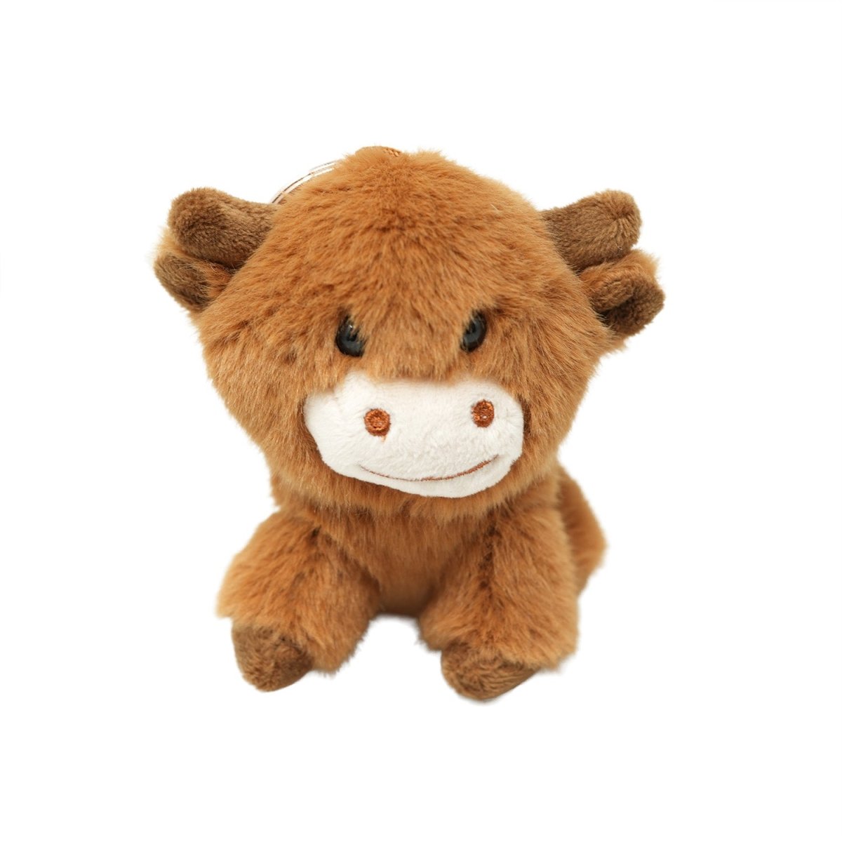 Plush Highland Cow Keyring - Heritage Of Scotland -