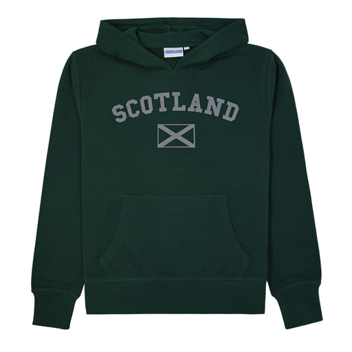 Scotland Harvard Reflective Hoodie - Heritage Of Scotland - BOTTLE GREEN