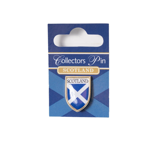 Scotland Saltire Shield Collectors Pin - Heritage Of Scotland - NA