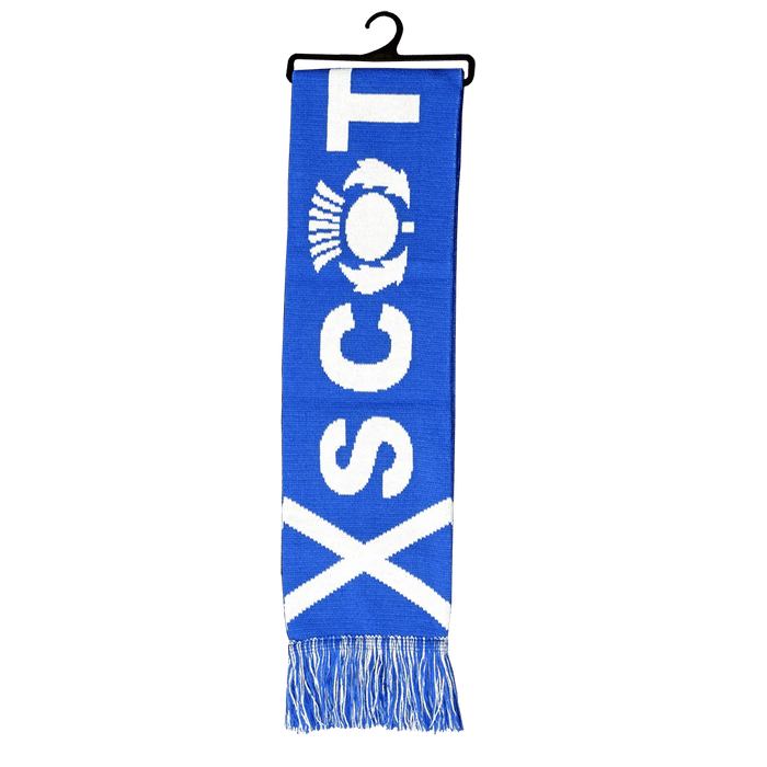 Scotland Supporter Scarf – 130x18cm Football Fan Scarf with Bold Design - Heritage Of Scotland - Scotland