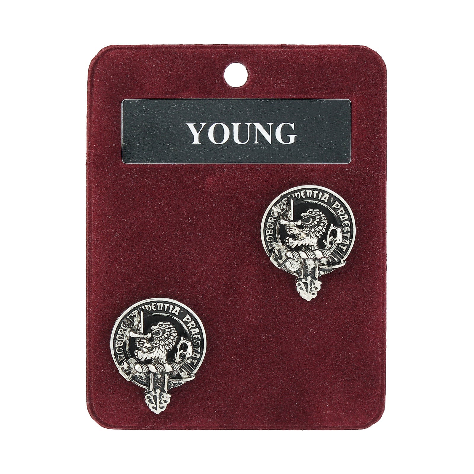 Scots Piper Clan Badge, Kilt Pin, Lapel Pin, Cufflinks, Keyring/Key Fob & Gift Set — Fine Pewter by Art Pewter — Made in Scotland (Shiny Finish) - Heritage Of Scotland - Cufflinks