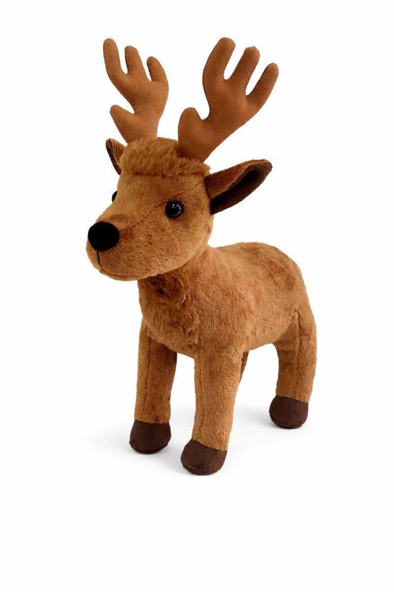 Scottish Highland Stag Plush 23cm – Soft Red Deer Toy & Souvenir Gift - Heritage Of Scotland -