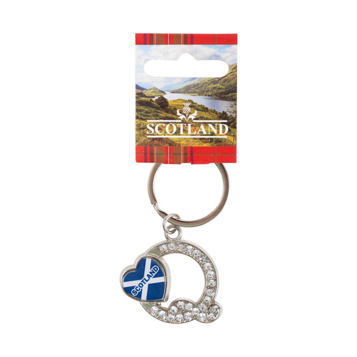 Sct Diamond Alpahbet Keyring - Q - Heritage Of Scotland - NA