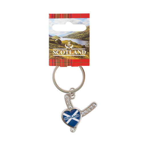 Sct Diamond Alpahbet Keyring - Y - Heritage Of Scotland - NA
