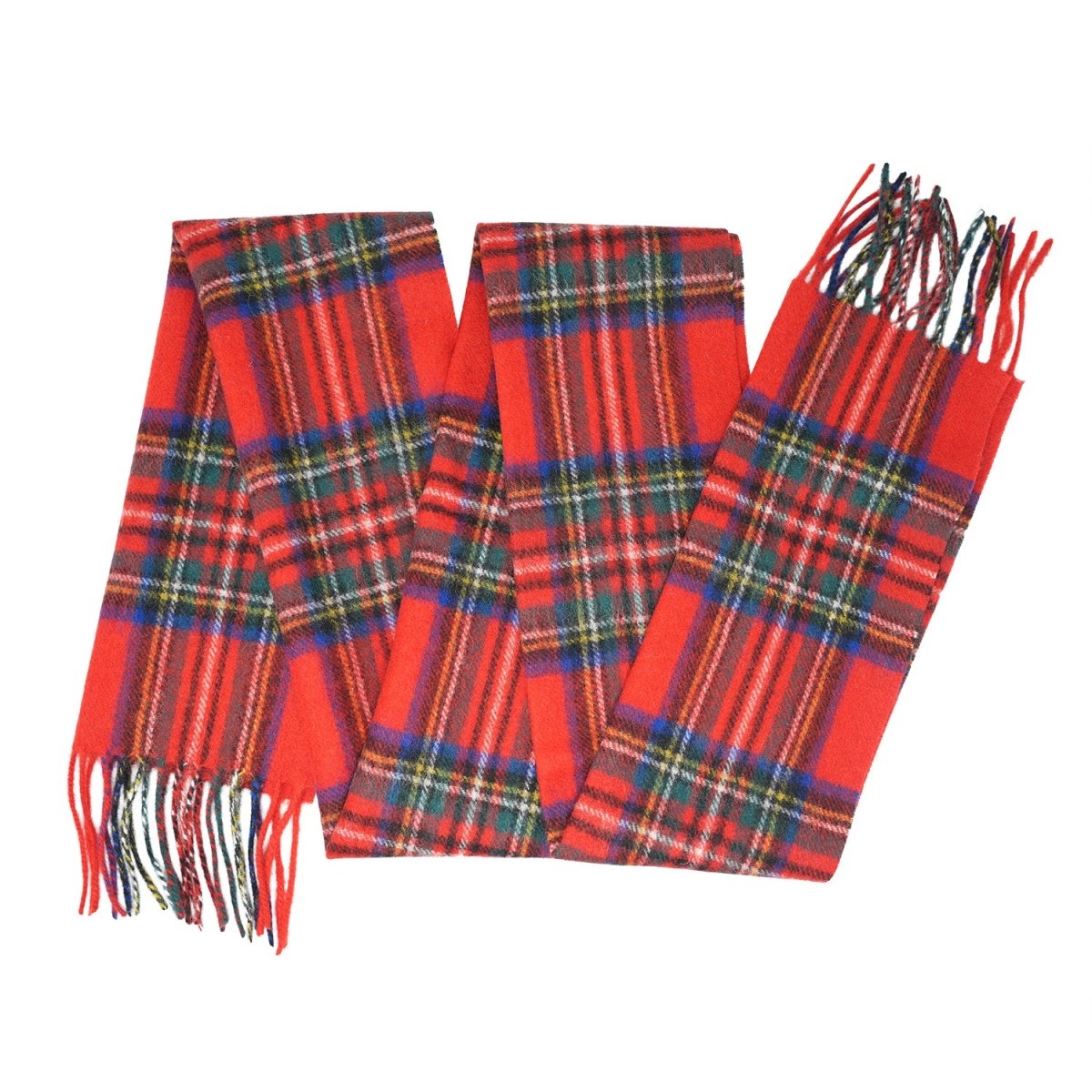 Tartan of Scotland 100% Pure New Wool Clan Scarf - Stewart - Heritage Of Scotland -