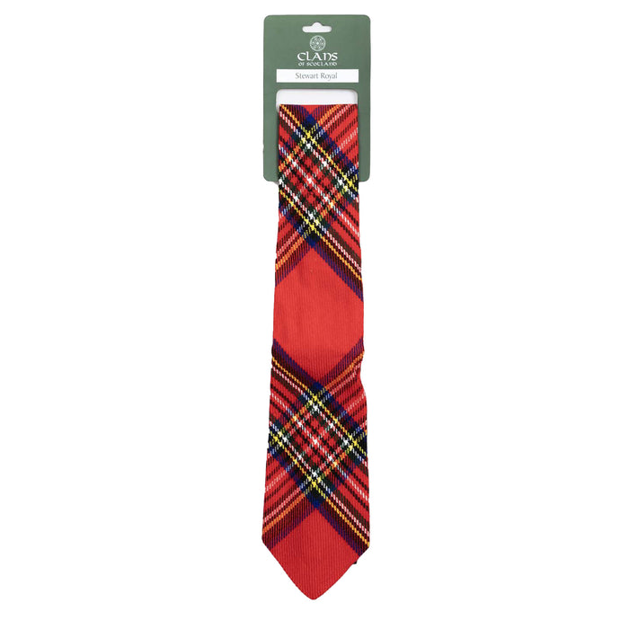 Tartan Tie Stewart Royal - Heritage Of Scotland - STEWART ROYAL